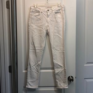 J Brand White Skinny Jeans